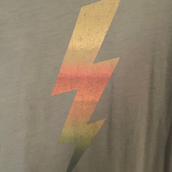 Boyfriend Bolt Tee in Ocean M (6-8) - Picture 3 of 7